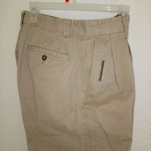J. Riggings, men's Khakis pleated pants.